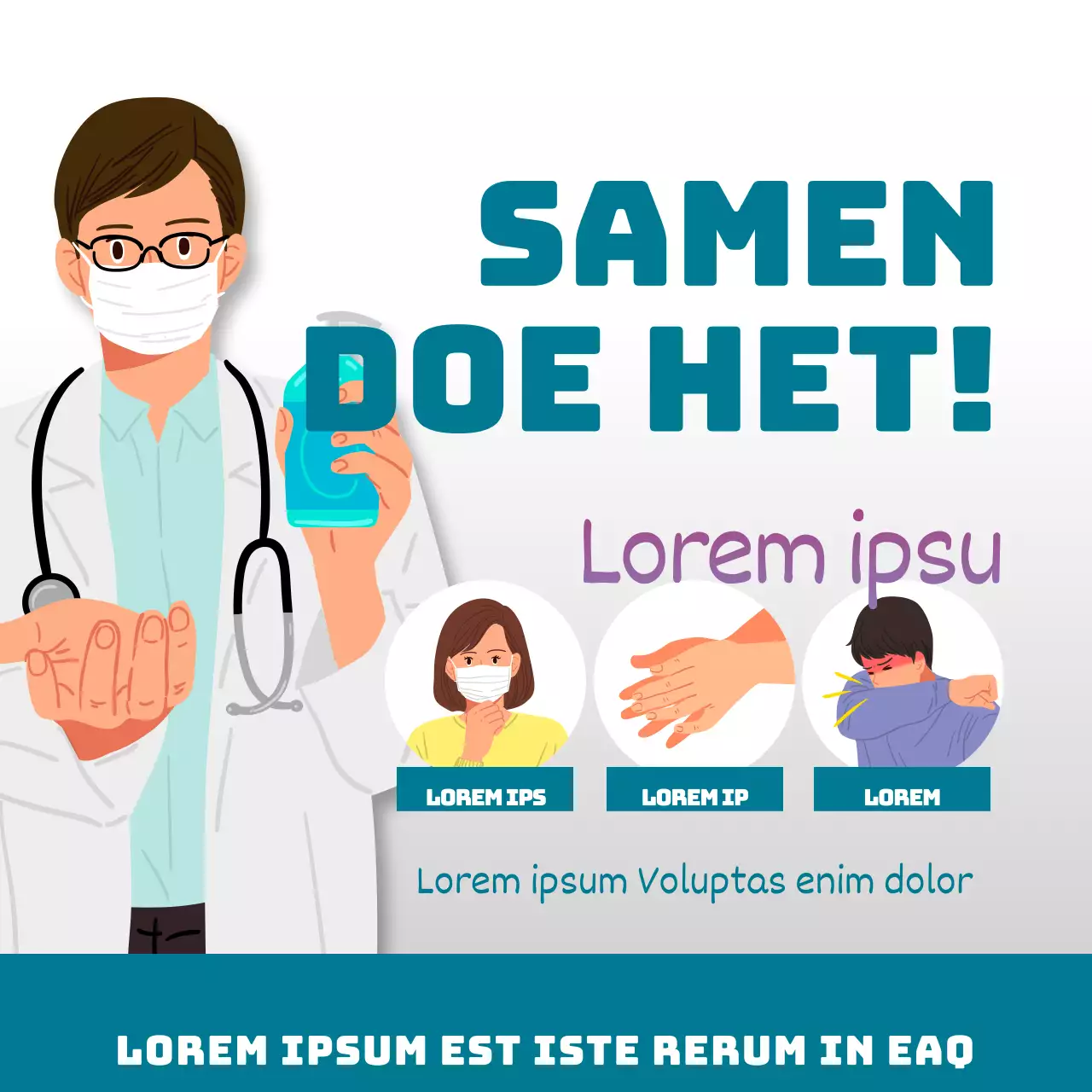 COVID voorzorgsmaatregelen