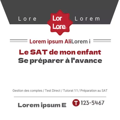 Le SAT de mon enfant