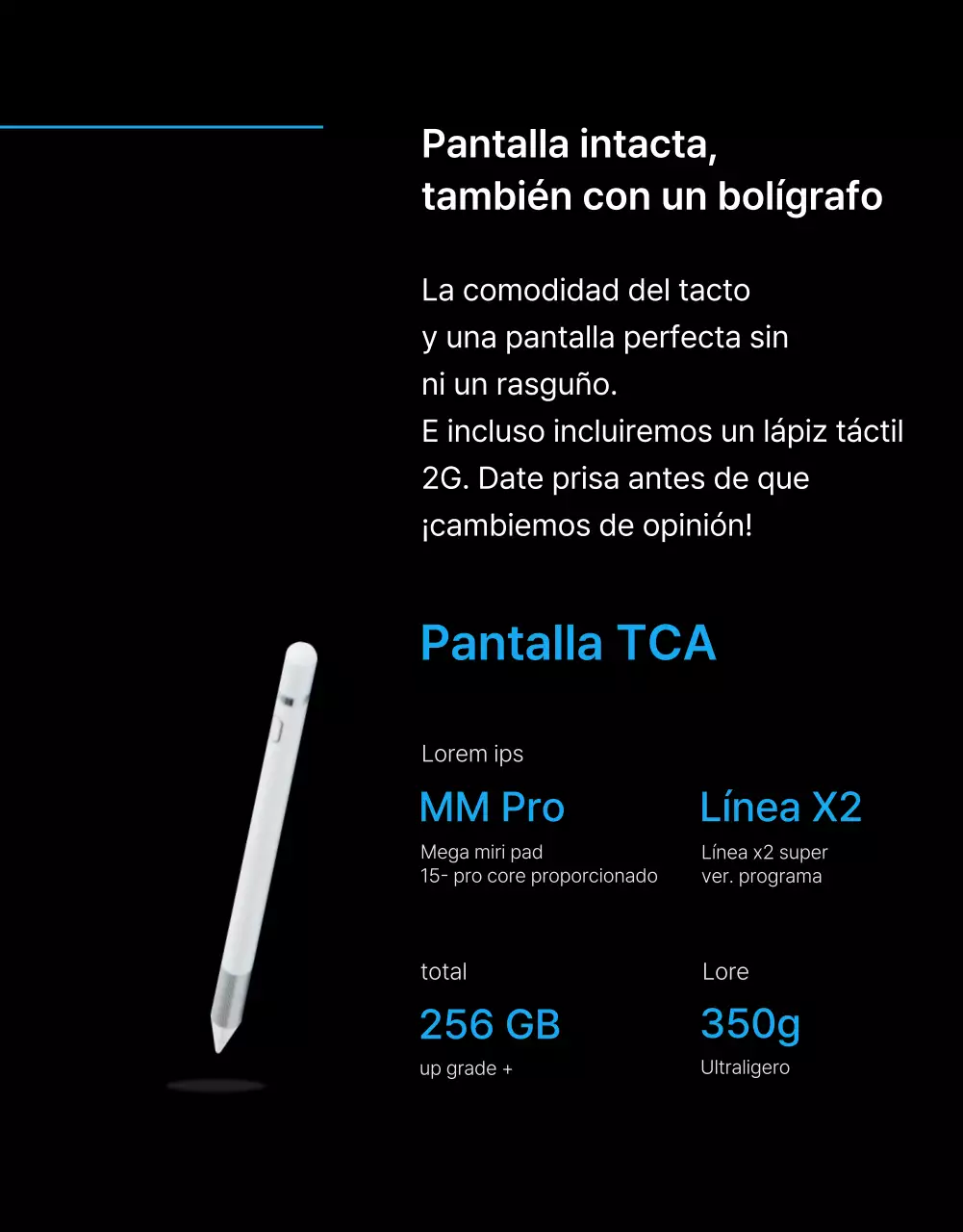 Black Blue Point Página de anuncios clasificados sencilla y con clase (página detallada)