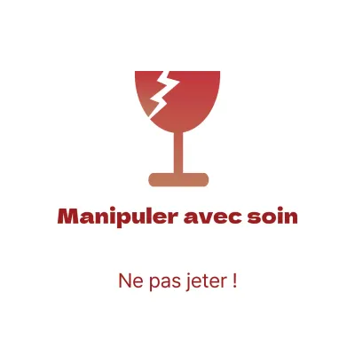Manipuler avec précaution
