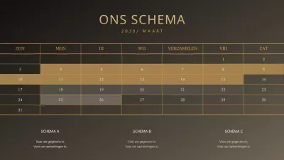Eenvoudig conceptueel diagramontwerp in goud