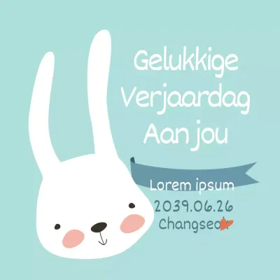 Gelukkige Verjaardag