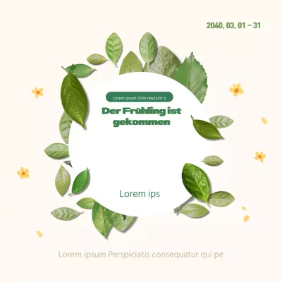 Der Frühling ist ausgebrochen