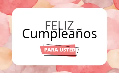 Feliz Cumpleaños