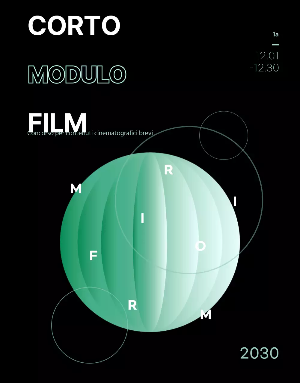 Un semplice e trendy tocco di menta su pellicola nera in formato corto Per saperne di più