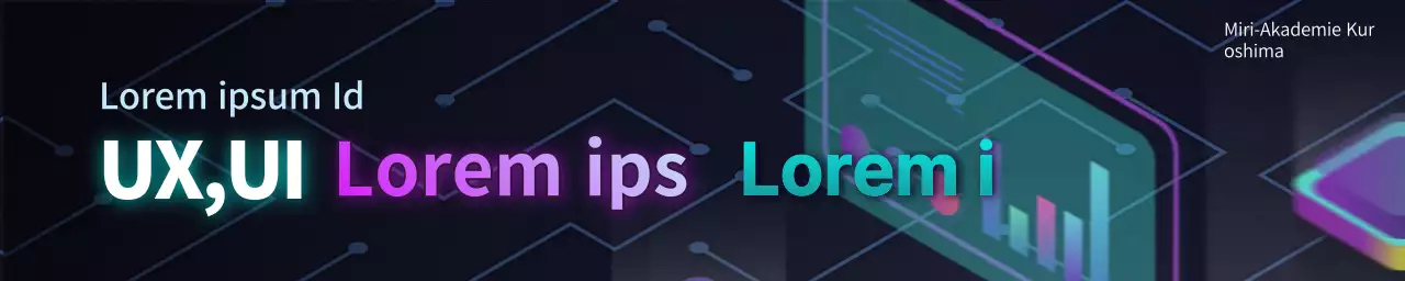 Animiertes GIF-Videobanner zum Schulanfang in Lila und Grüntönen