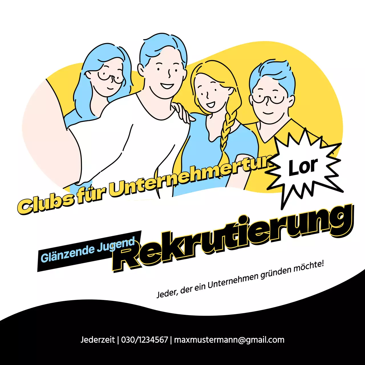 Anwerbung neuer Entrepreneurship-Clubs