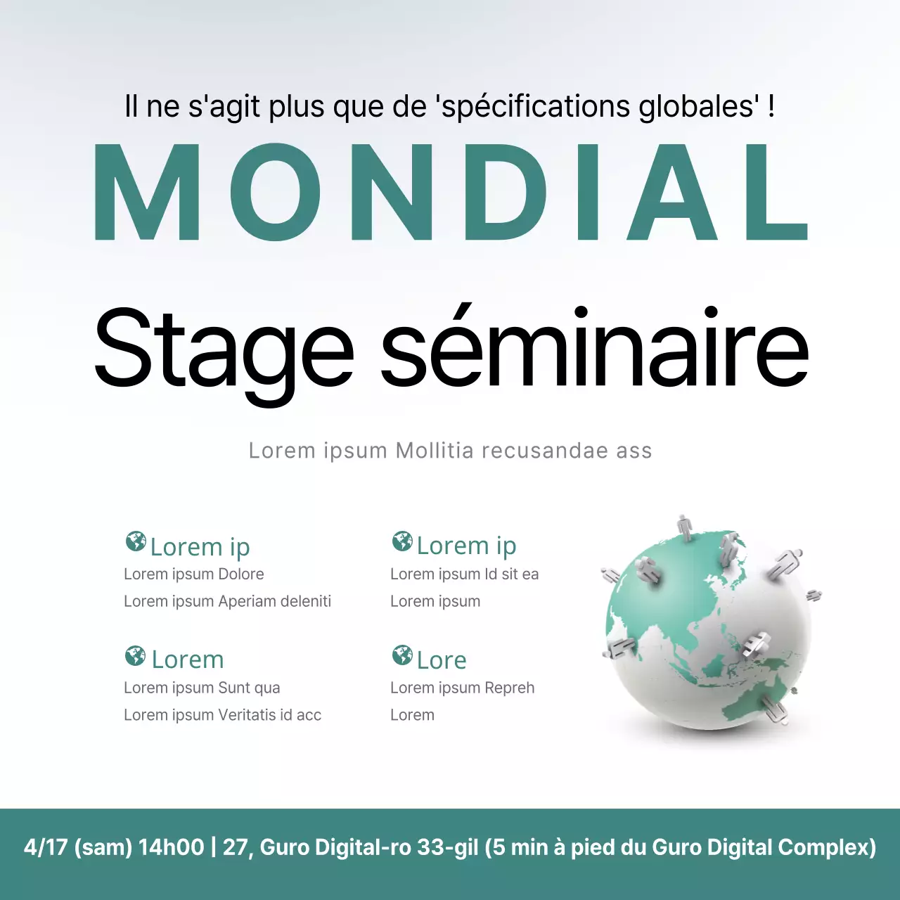 Séminaire de stage