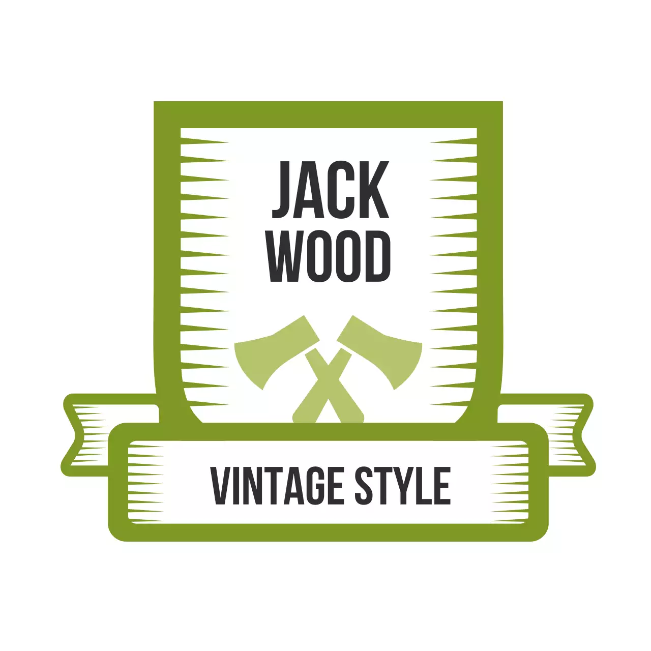 緑 ビンテージ ロゴ