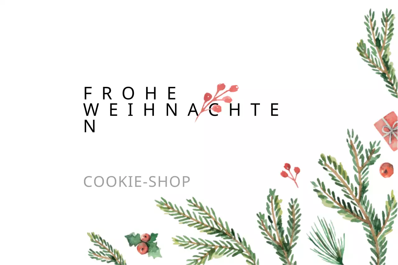 Frohe Weihnachten