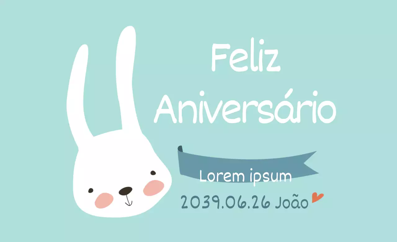 Feliz aniversário