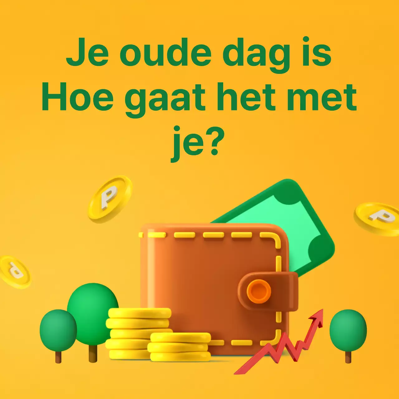 Gele en groene financiële activa financiële planning kennisinformatie