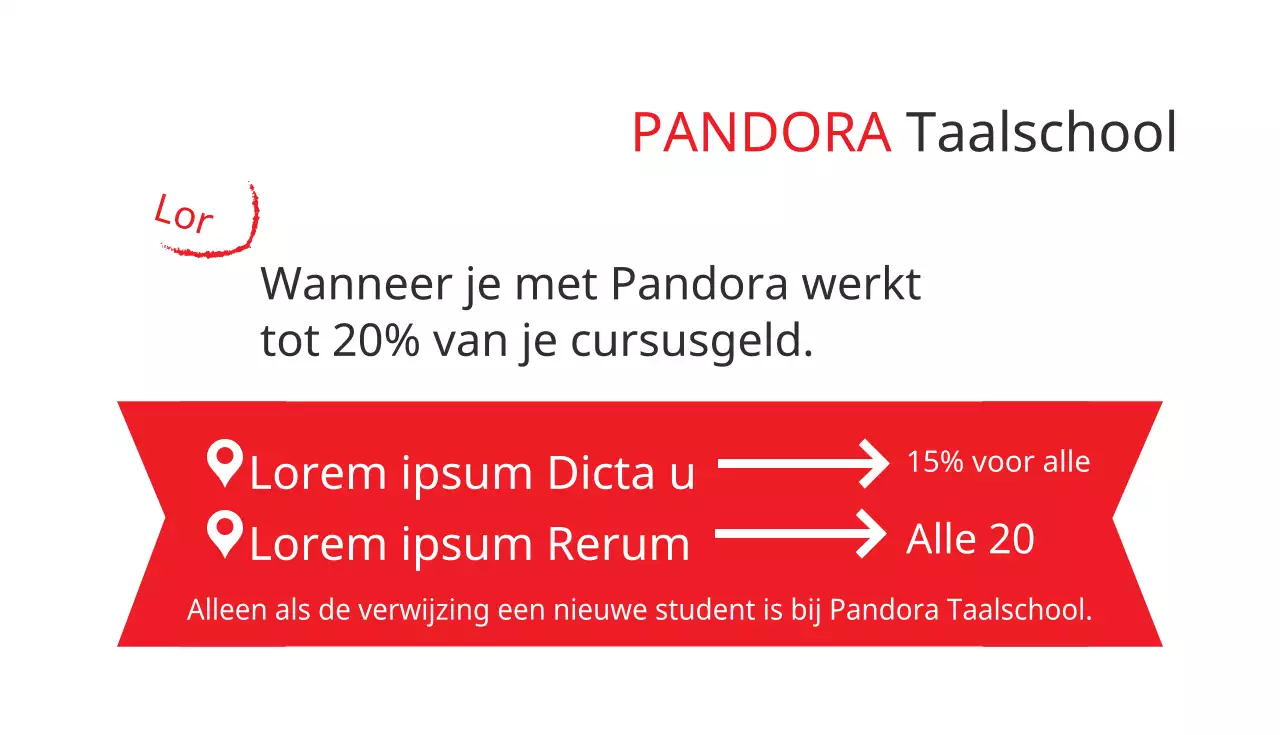 PANDORA Talenschool