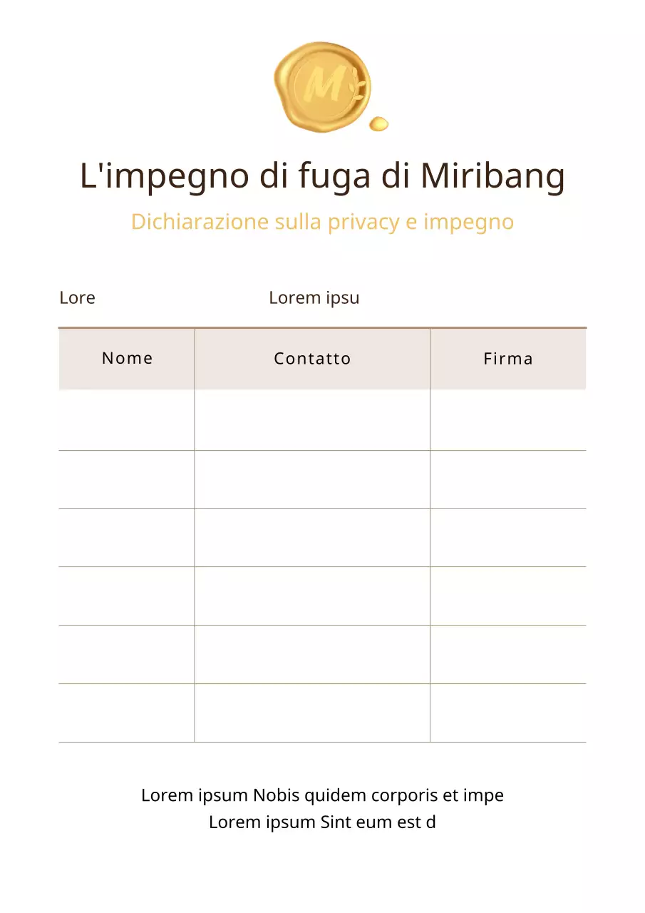 Poster vintage di avvertimento sui giochi di fuga in marrone