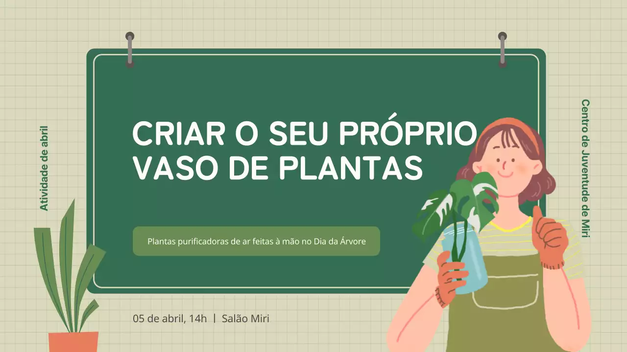 Cultivar uma jardineira com o conceito de caderno de esboço abstrato