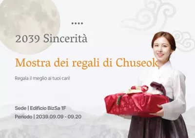 Opportunità di regalo per il Chuseok