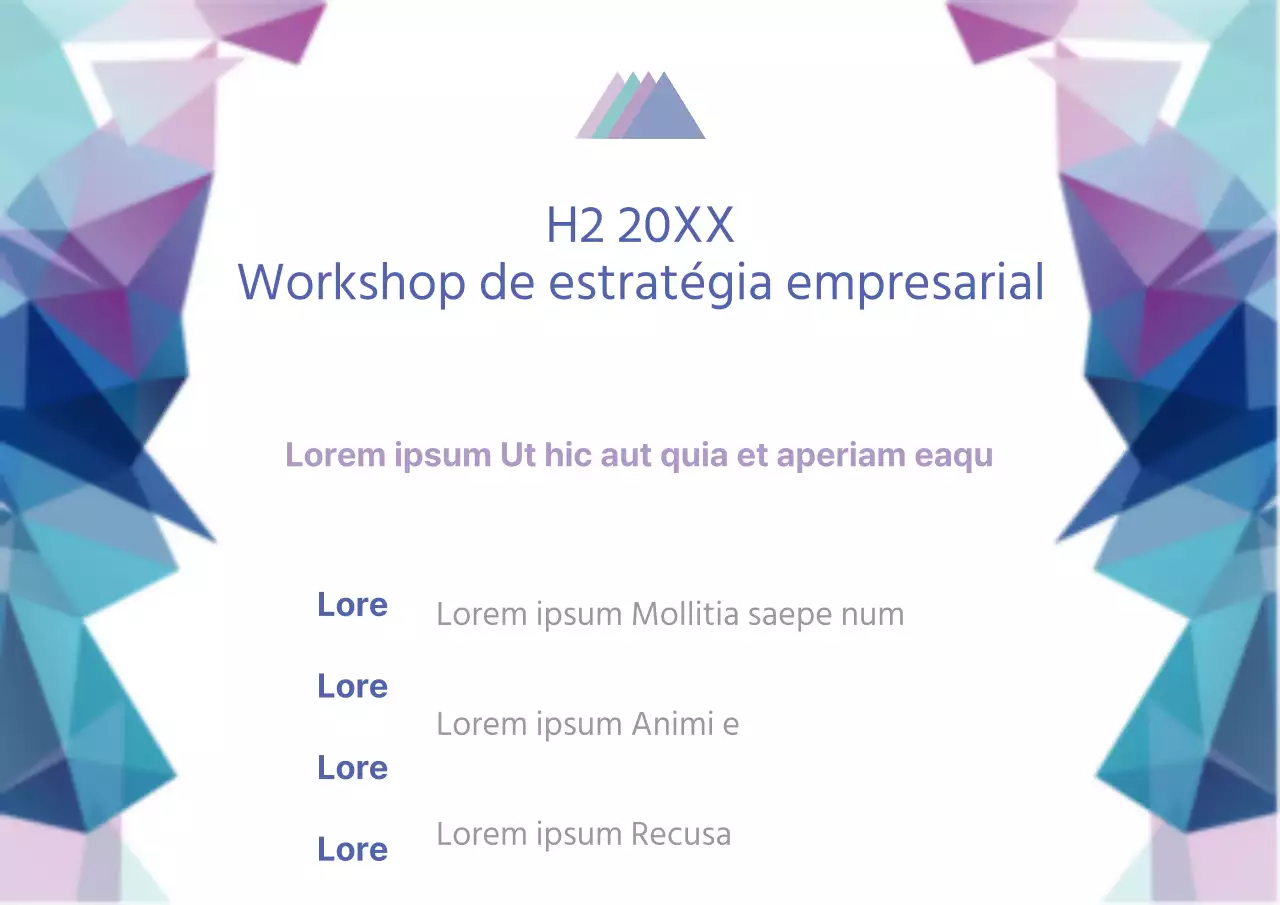 Workshops de verão