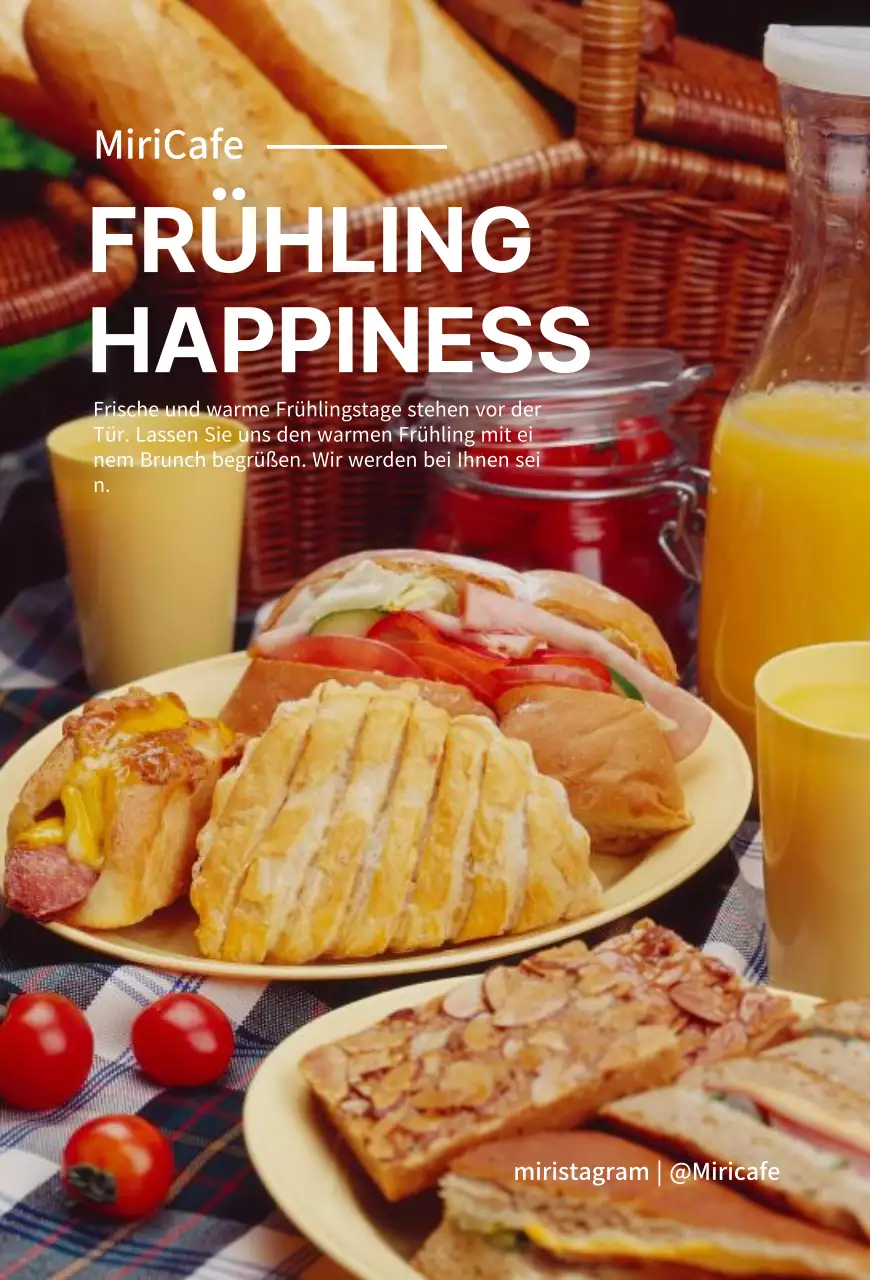 Frühlingsinspiriertes Brunch-Menü Fotoartikel