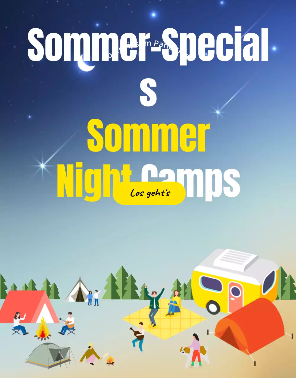 Camp CardNews im Regenbogen