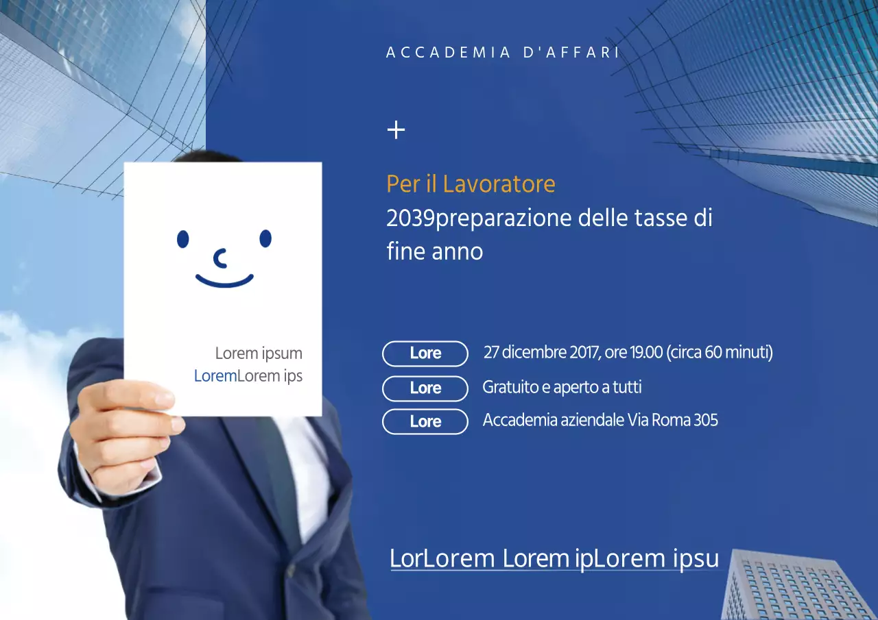 Speciale riconciliazione di fine anno