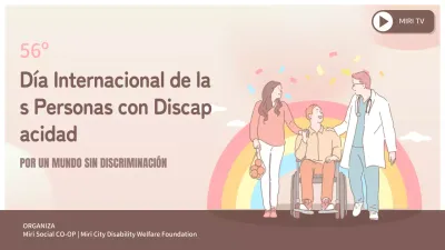 publicidad del día rosa del discapacitado