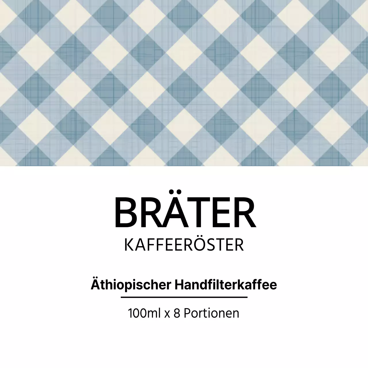 Kaffee von Hand gebrüht