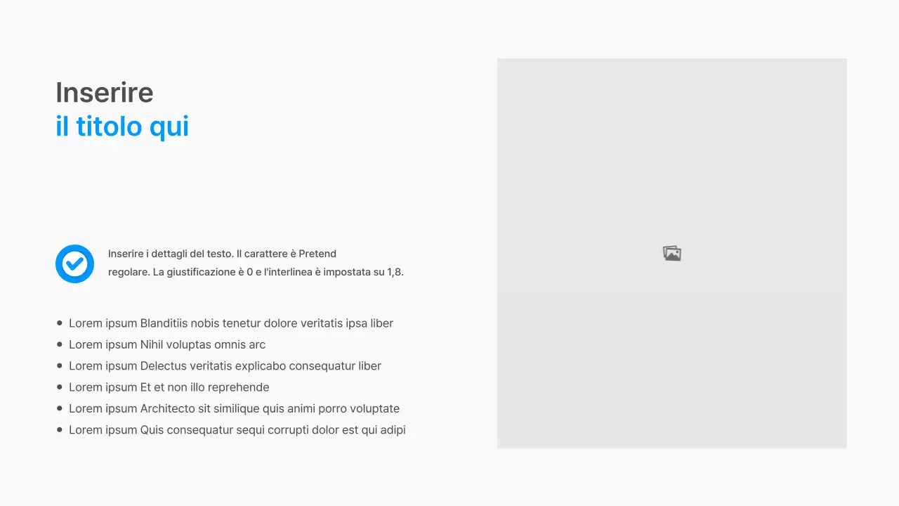 Relazione aziendale con un moderno stile sfumato in bianco e blu