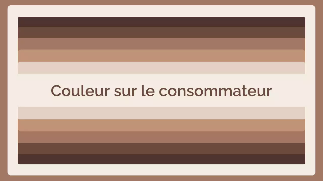 Rapport sur les tendances de la couleur Mousse Moka