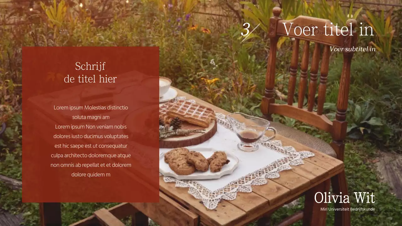 Foto-indeling in bordeauxrood