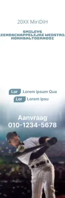 Vriendschappelijk honkbaltoernooi