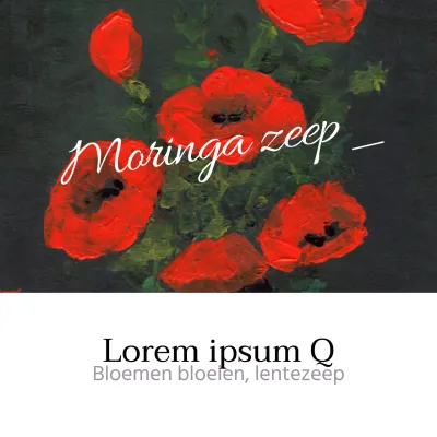 Wanneer de bloemen bloeien en de lente