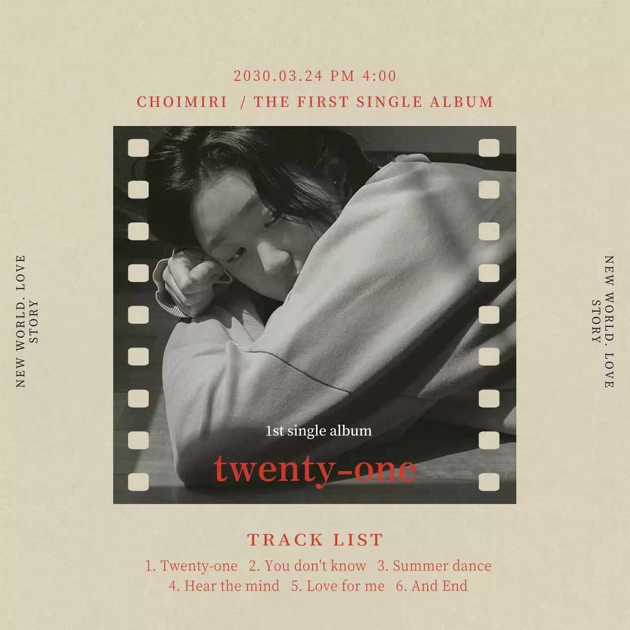 黒 クラシック アルバム カバー SNS投稿 正方形