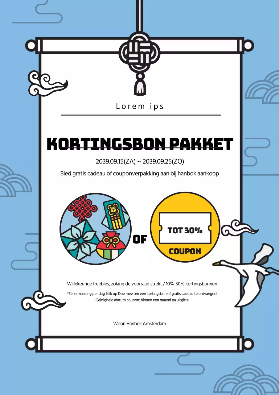 Vakantie coupon pakketten