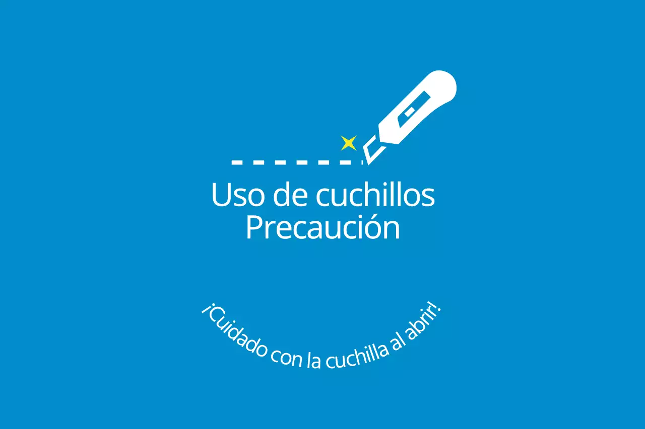Cuidado con los cuchillos