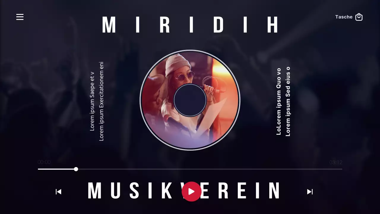 Schwarze und rote Popmusikkreise erklärt