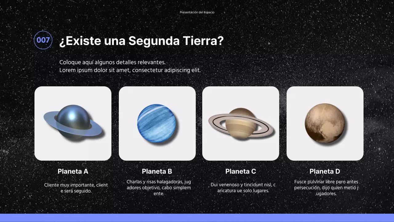 Presentamos un universo emocionalmente limpio en negro y morado