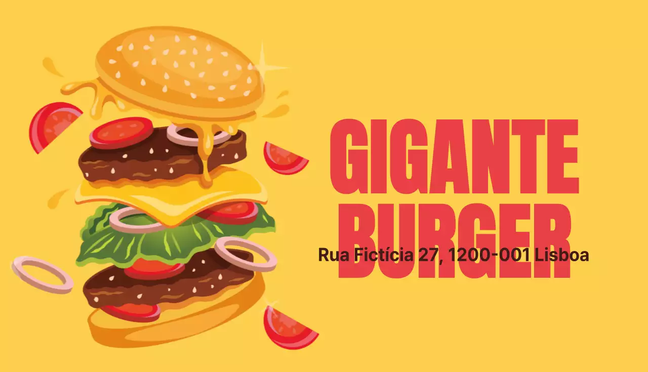 Hambúrguer gigante