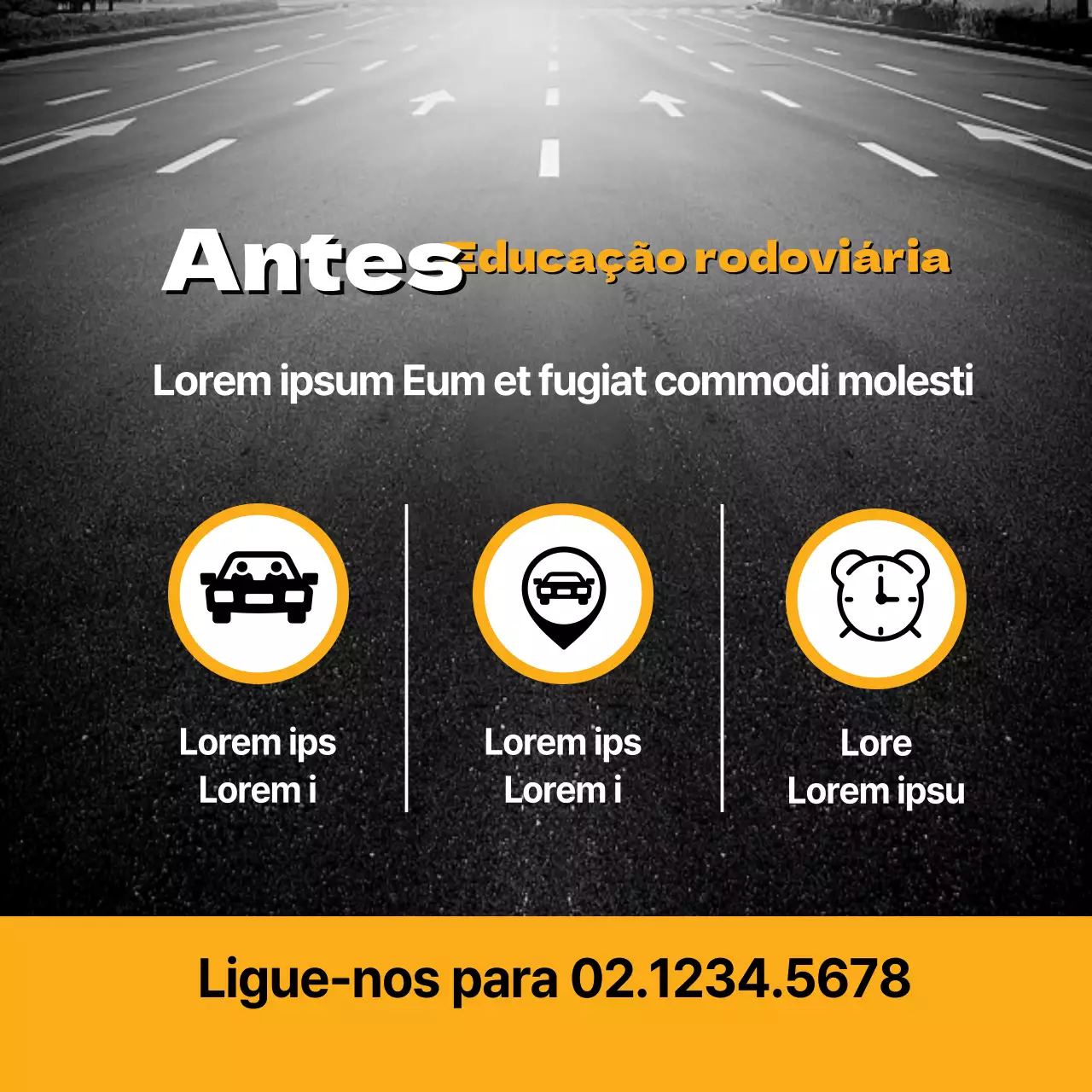 Formação pré-rodoviária Formação de responsabilidade, desde os princípios básicos da carta de condução até ao estacionamento