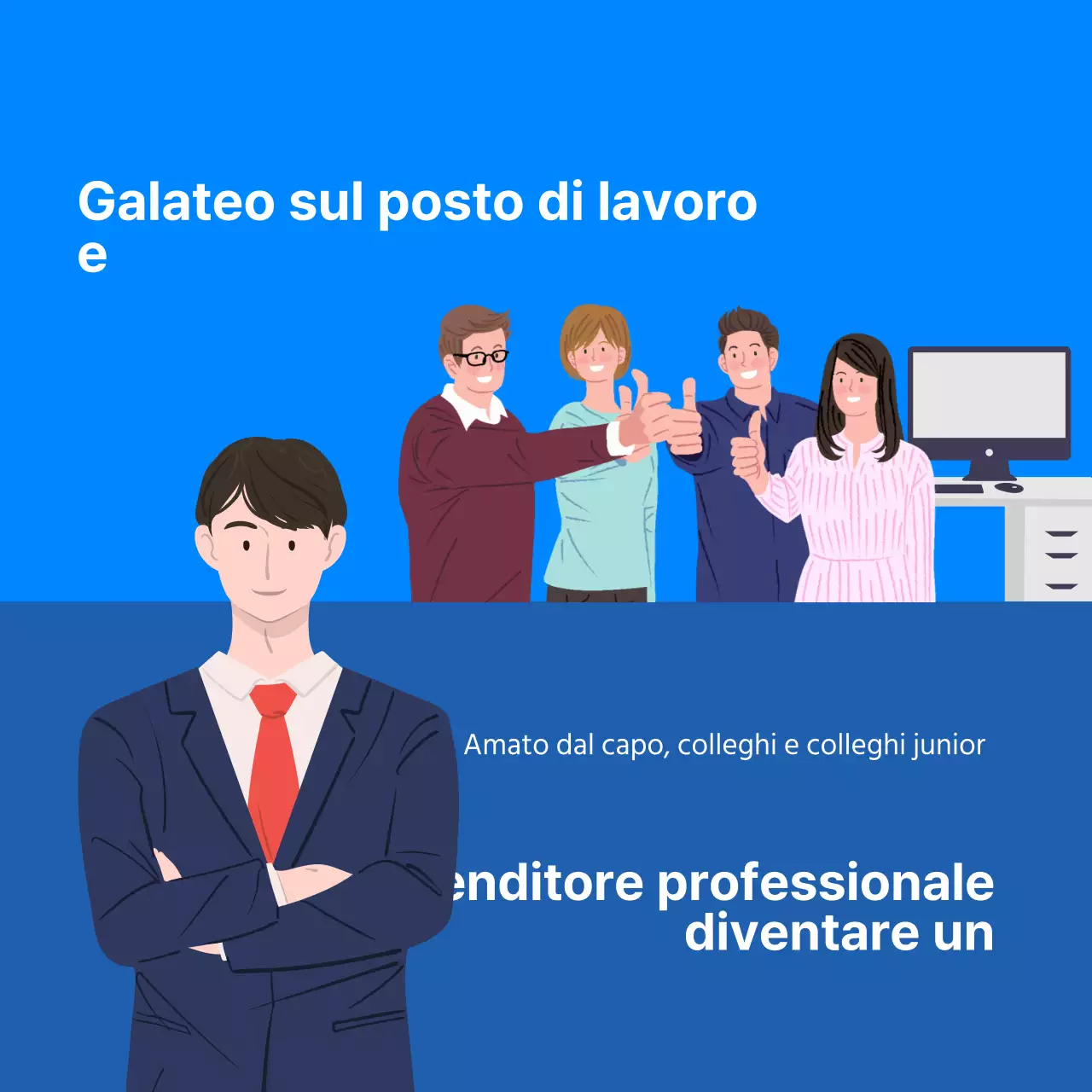 Biglietto da visita per l'ufficio con design BlueNews