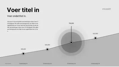 Strak concept grafiekontwerp in grijs en zwart