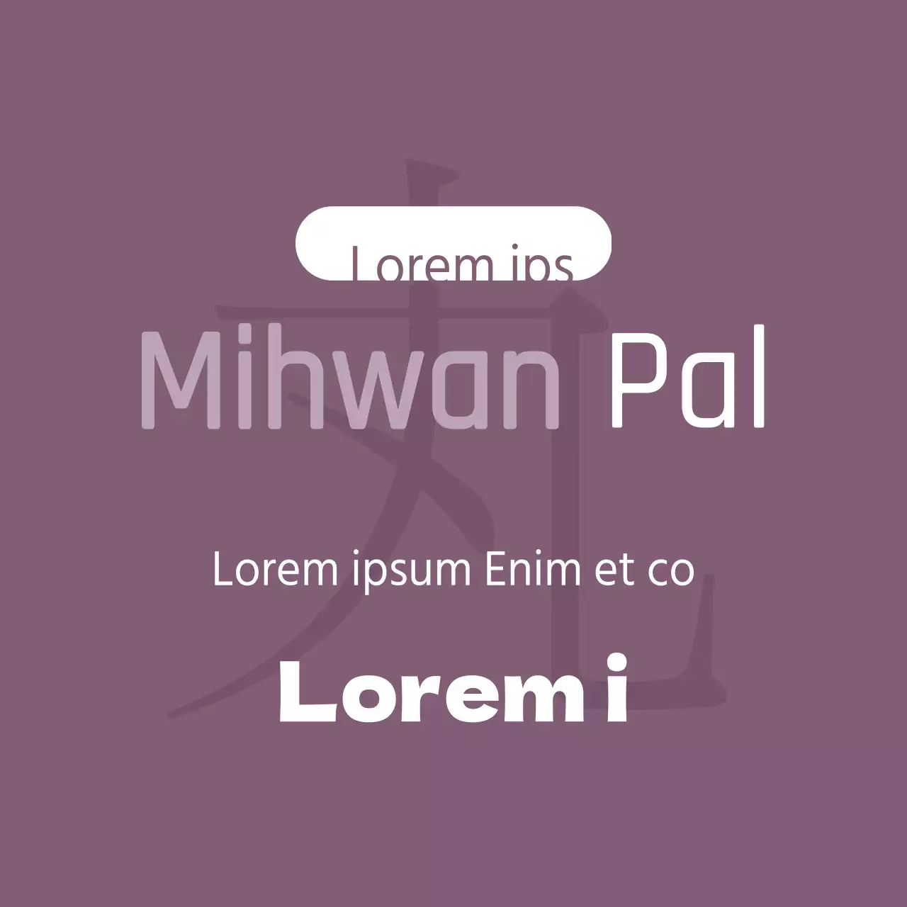 Mihwan Pal