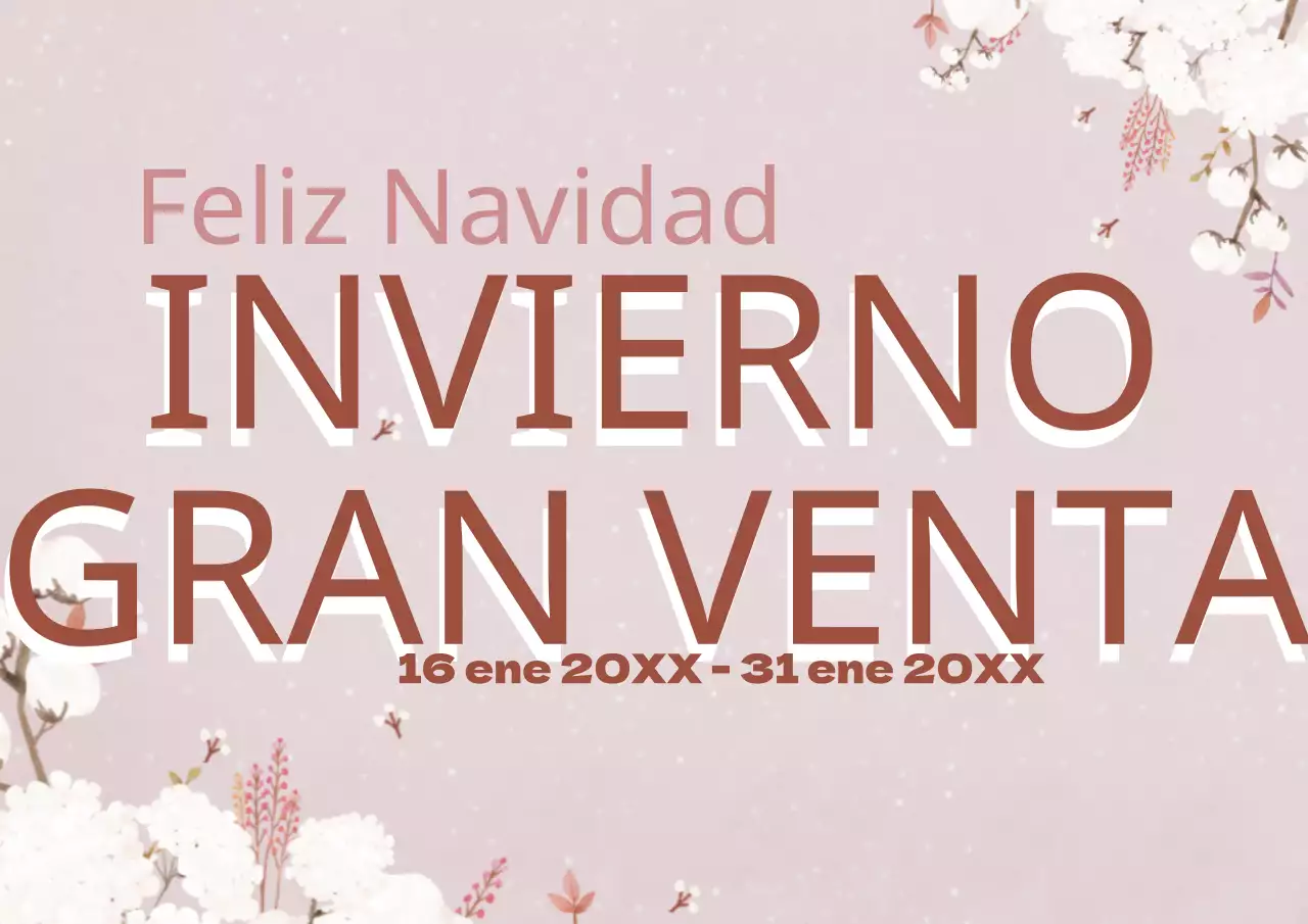 Gran venta de invierno