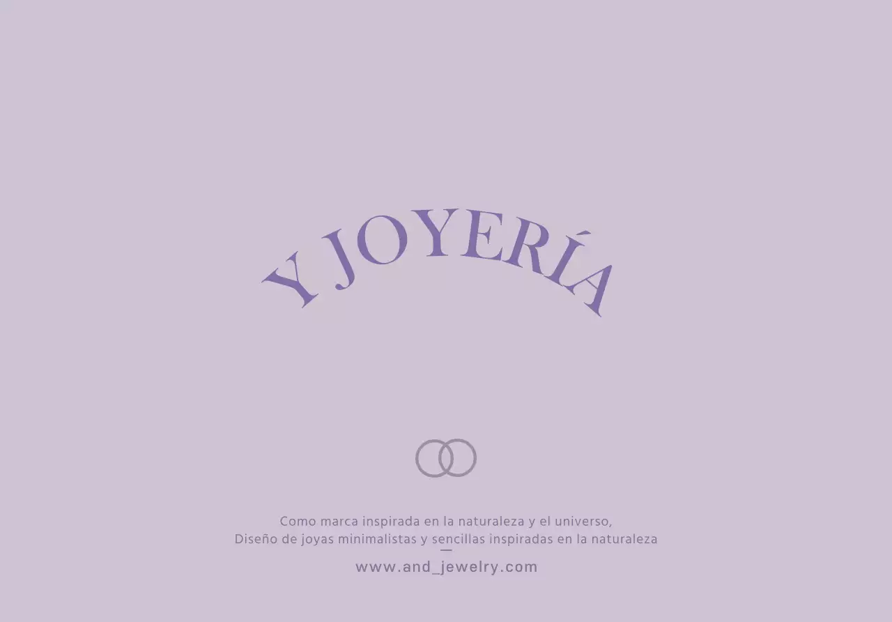 Para una joyería con un icono de anillo con un diseño sencillo y con clase en color morado