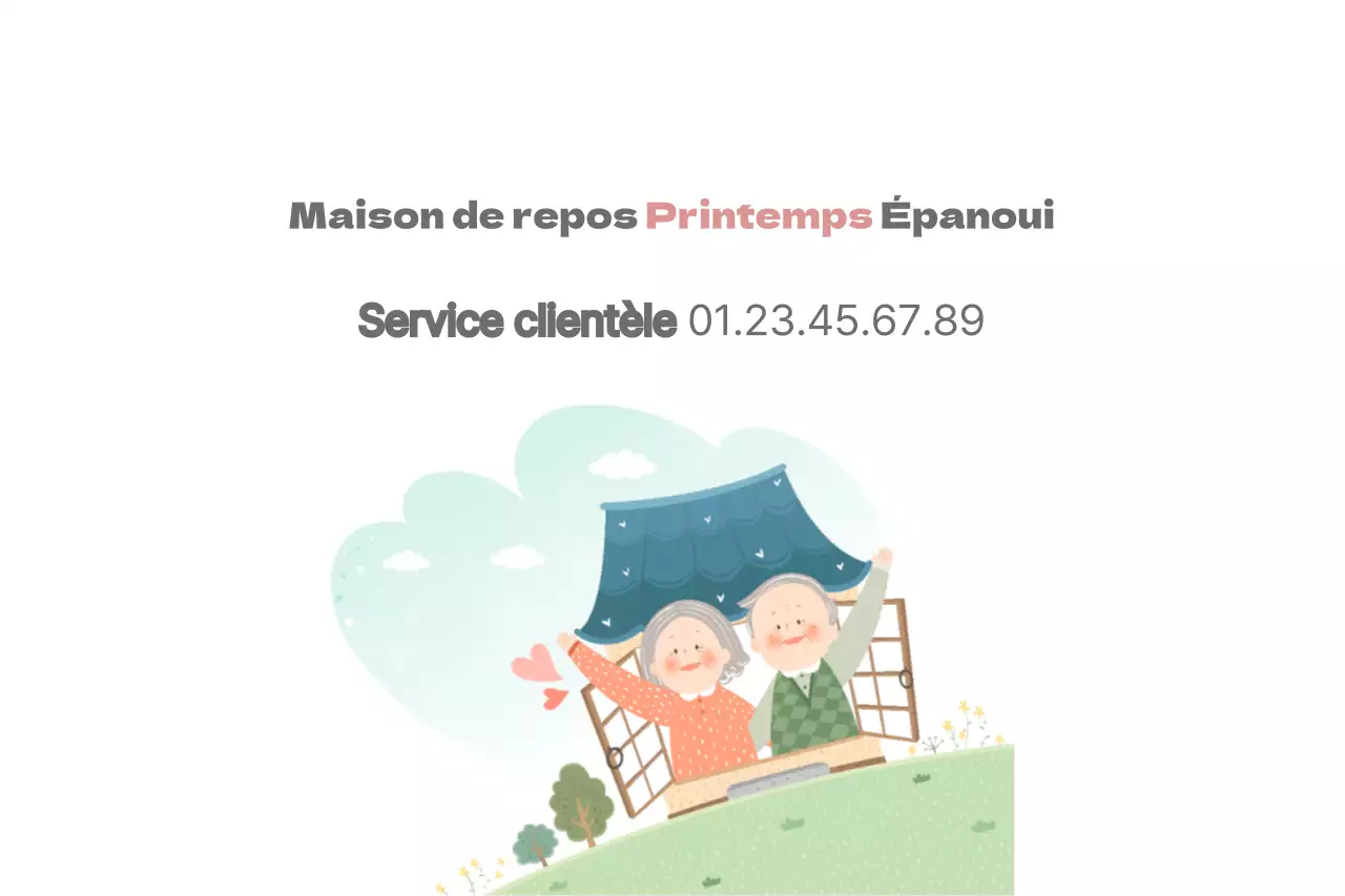 Sanatorium du printemps en fleurs