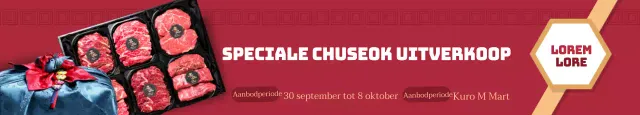 Chuseok Uitverkoop