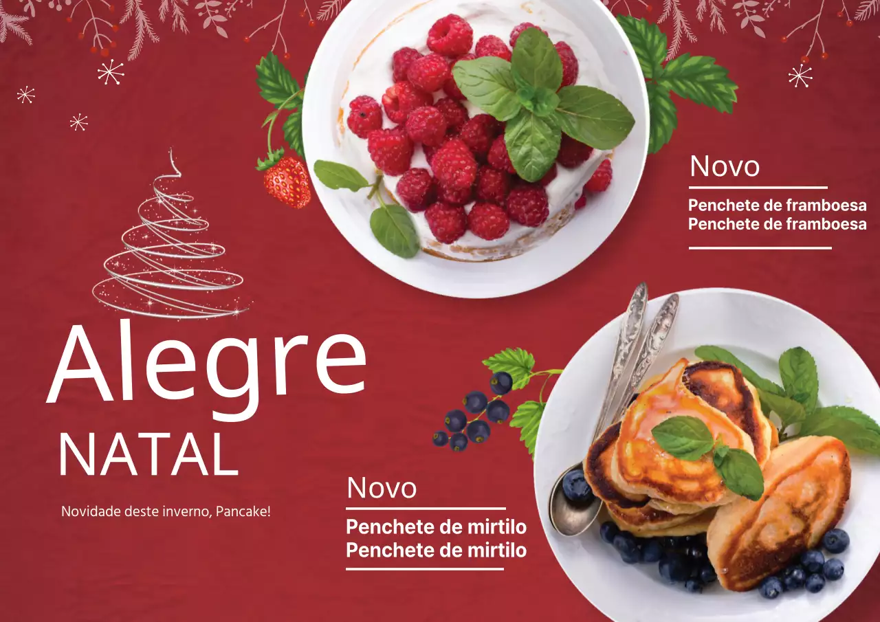 Panquecas de Natal