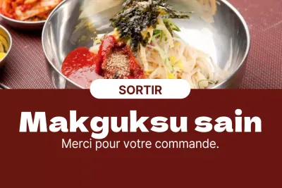 Makguksu en bonne santé