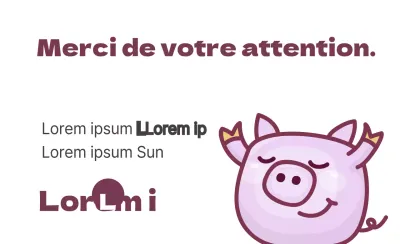 Merci de votre attention.