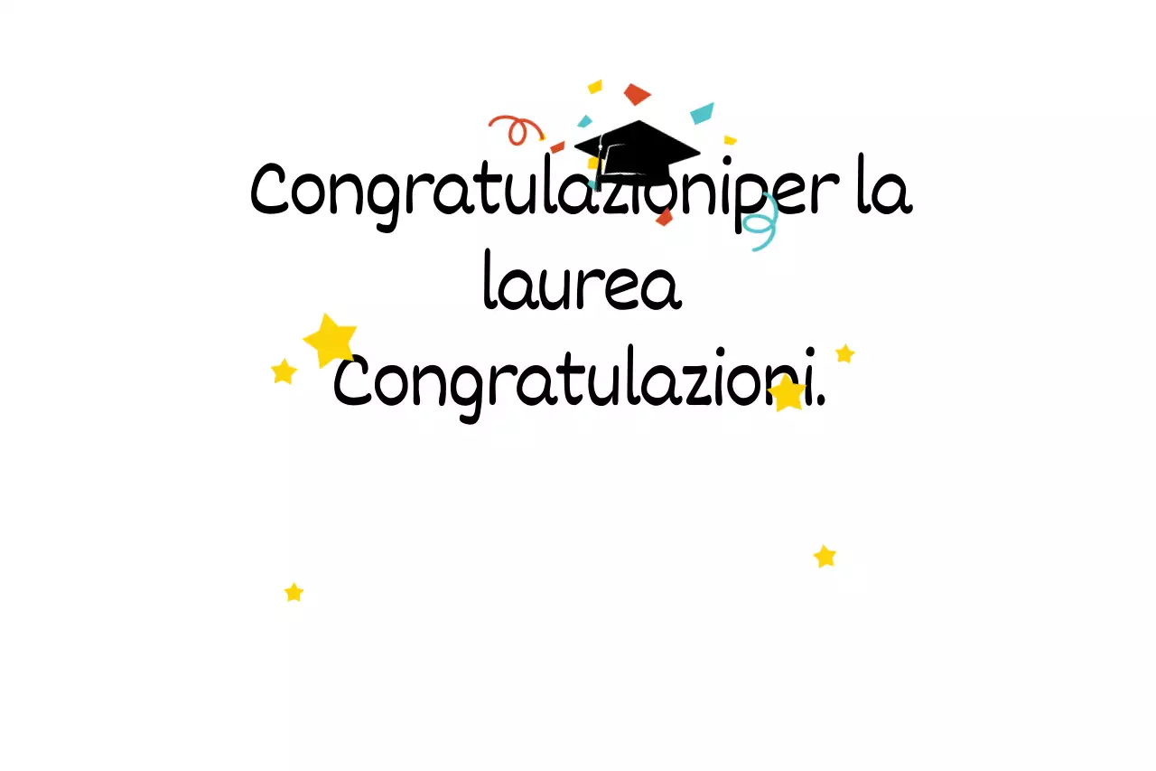 Festeggiare il diploma