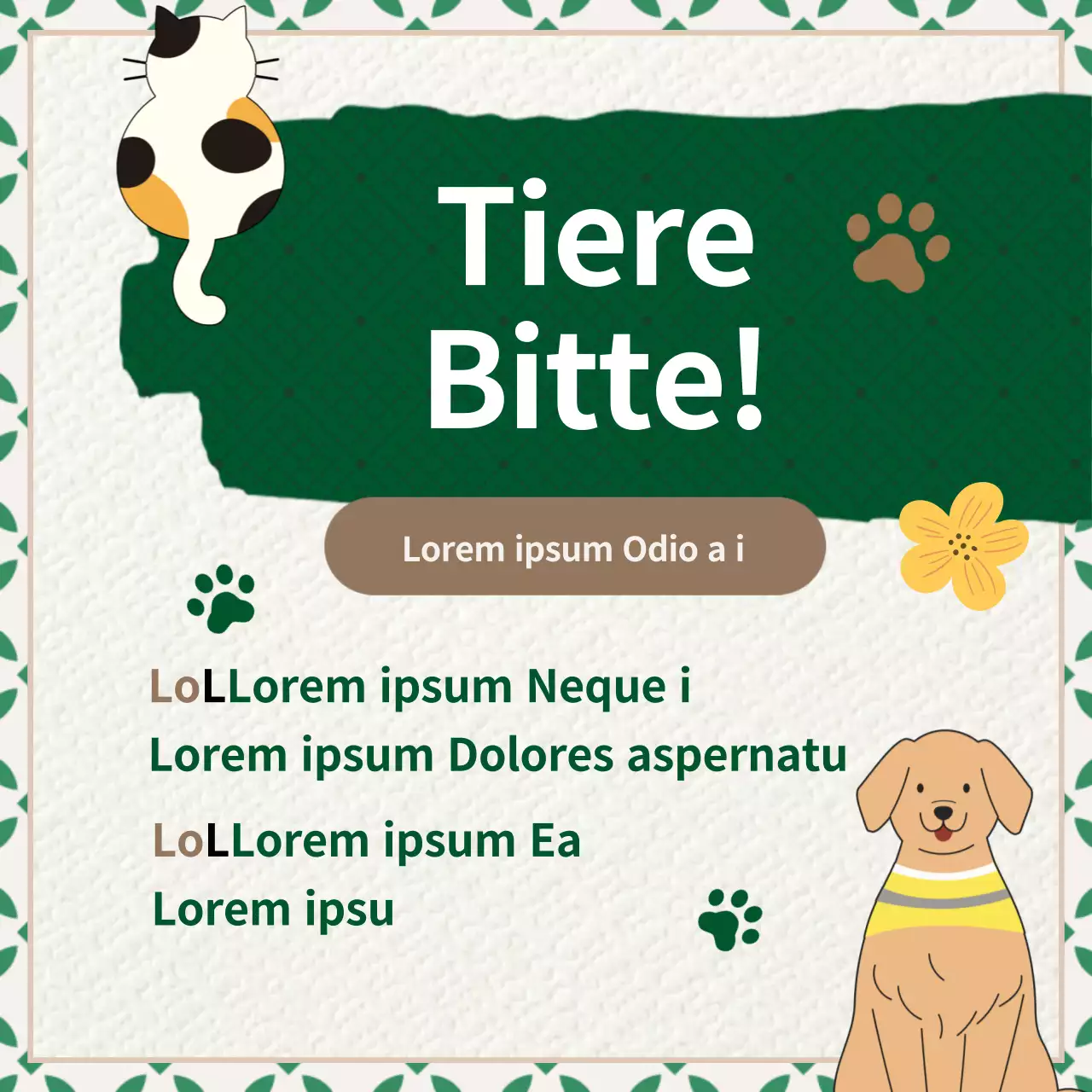 Förderung der sozialen Verantwortung von Unternehmen durch grüne und braune Texturen